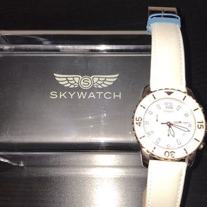 *** FLASH SALE *** Barely worn. All white Swiss made dive watch.